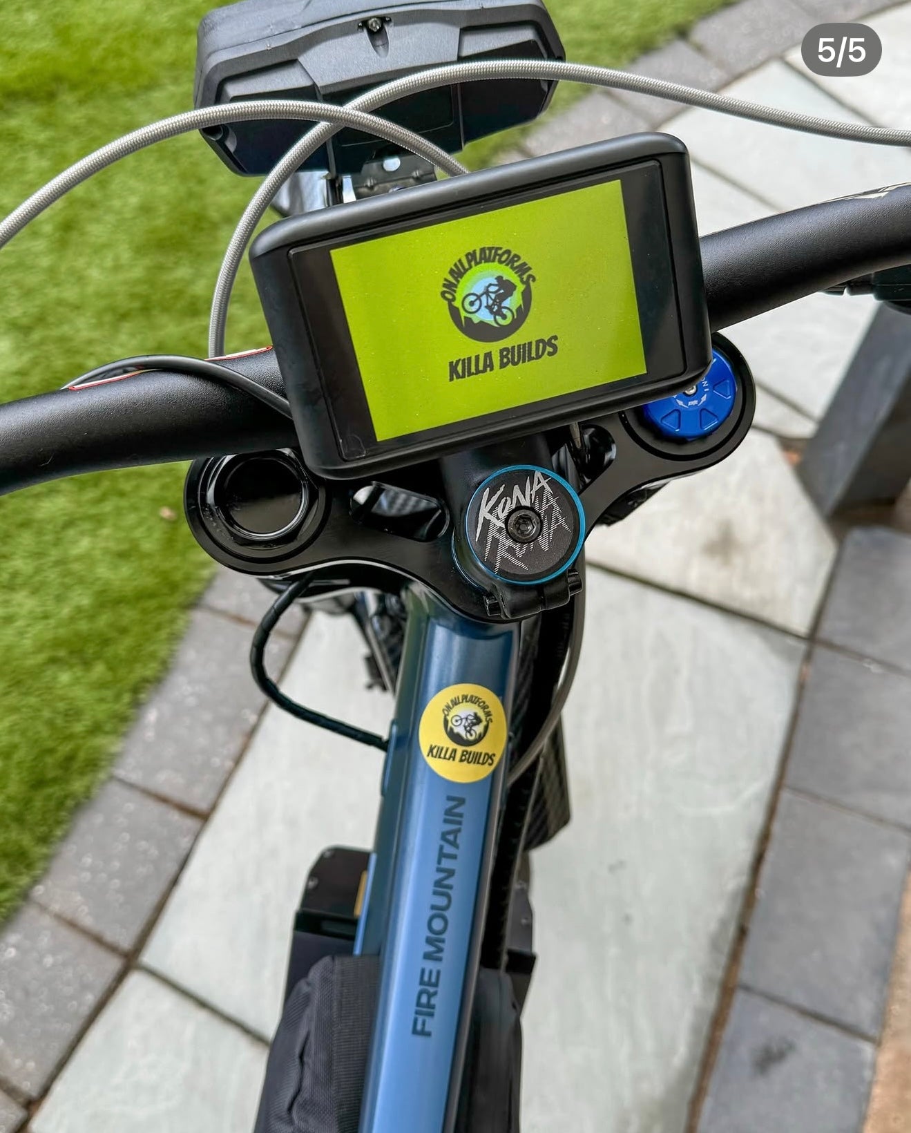 THE BLUE DRAGON 72v 6kw ebike