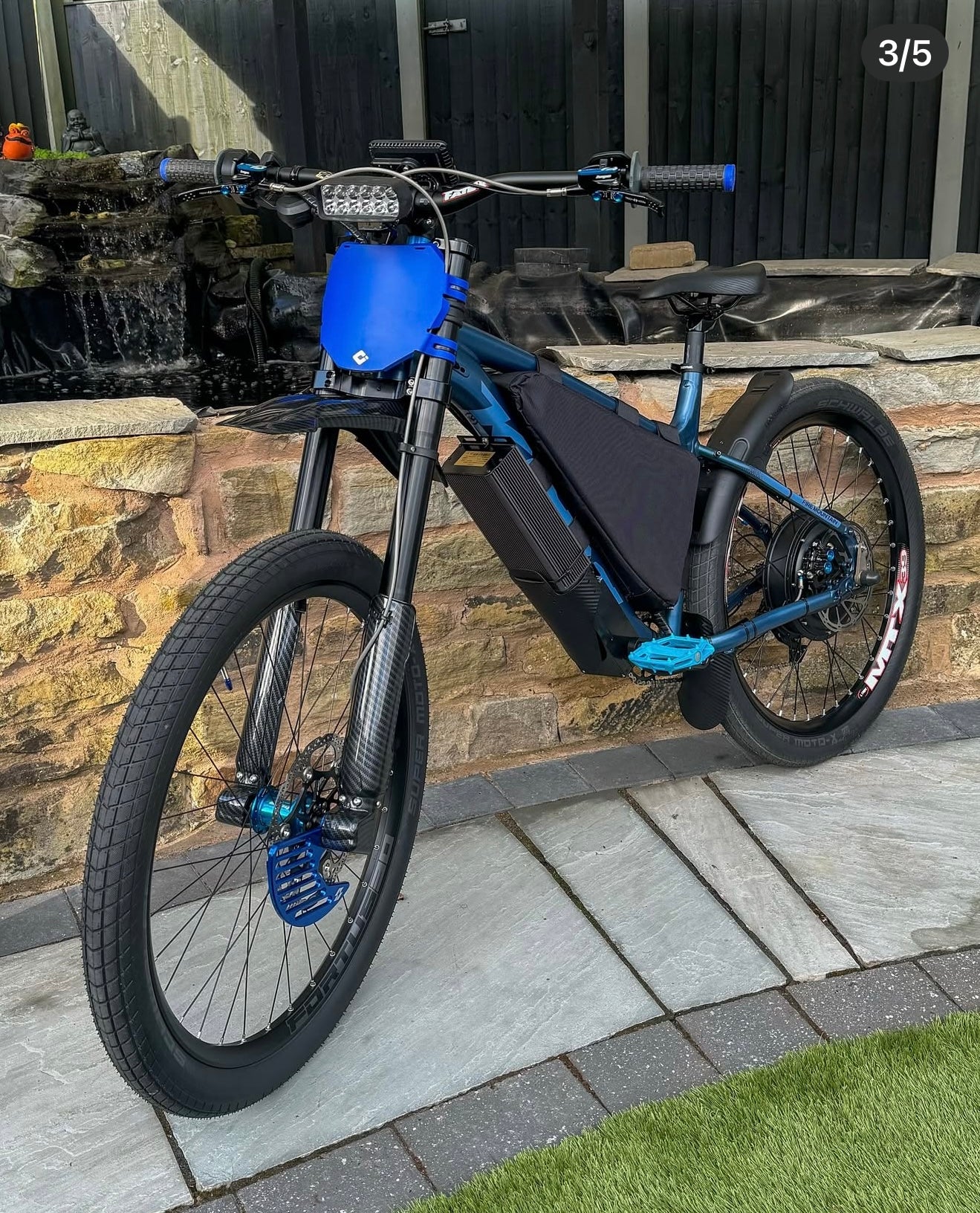 THE BLUE DRAGON 72v 6kw ebike