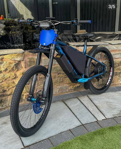 THE BLUE DRAGON 72v 6kw ebike