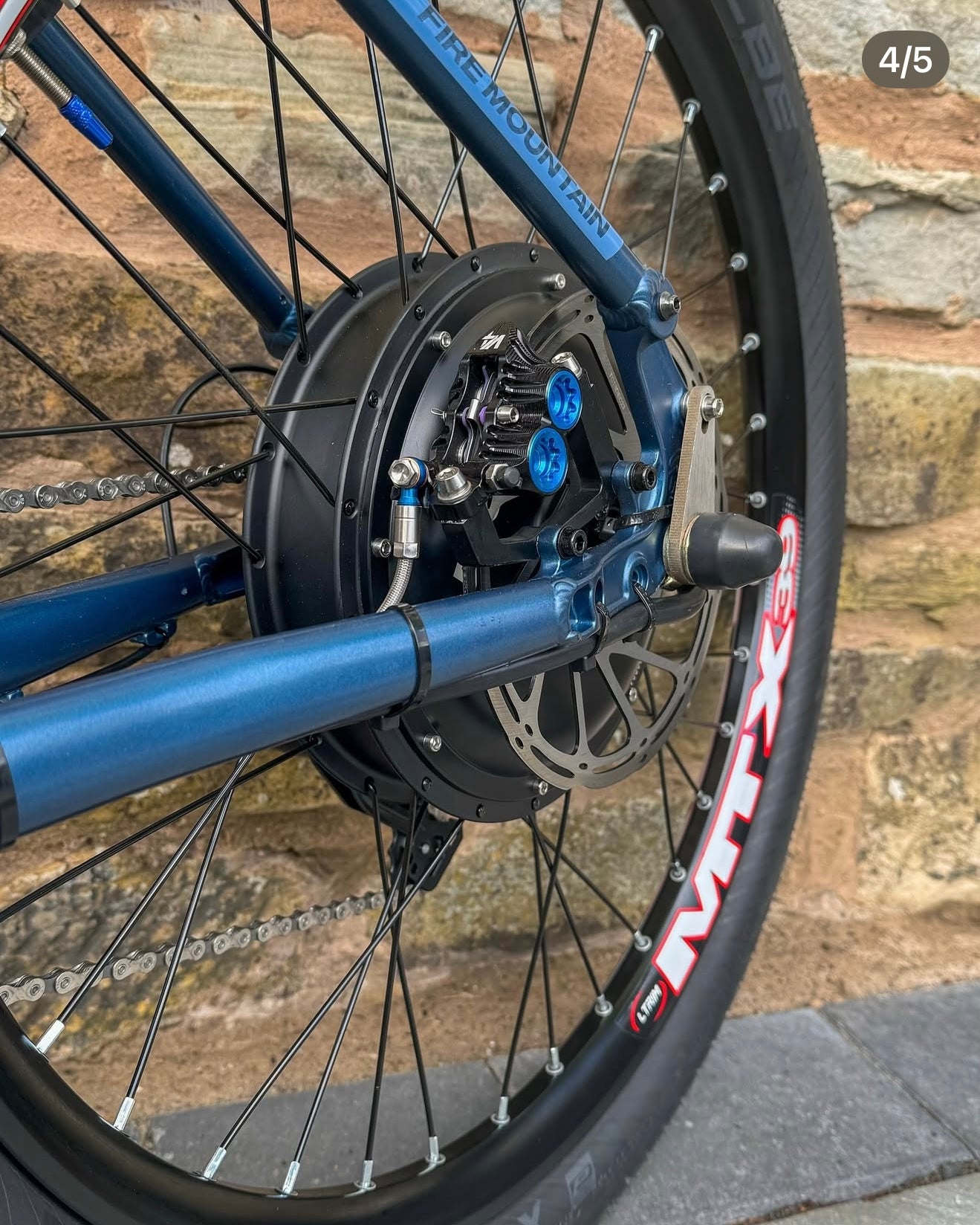 THE BLUE DRAGON 72v 6kw ebike